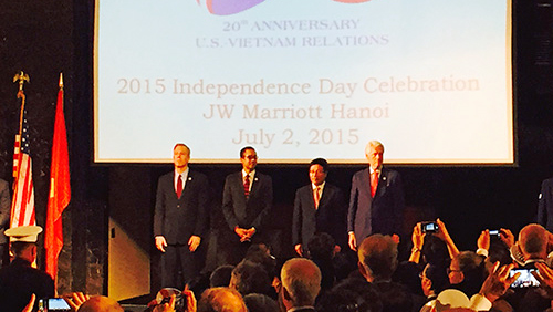 Actividades conmemorativas del Día de la Independencia de Estados Unidos en Vietnam